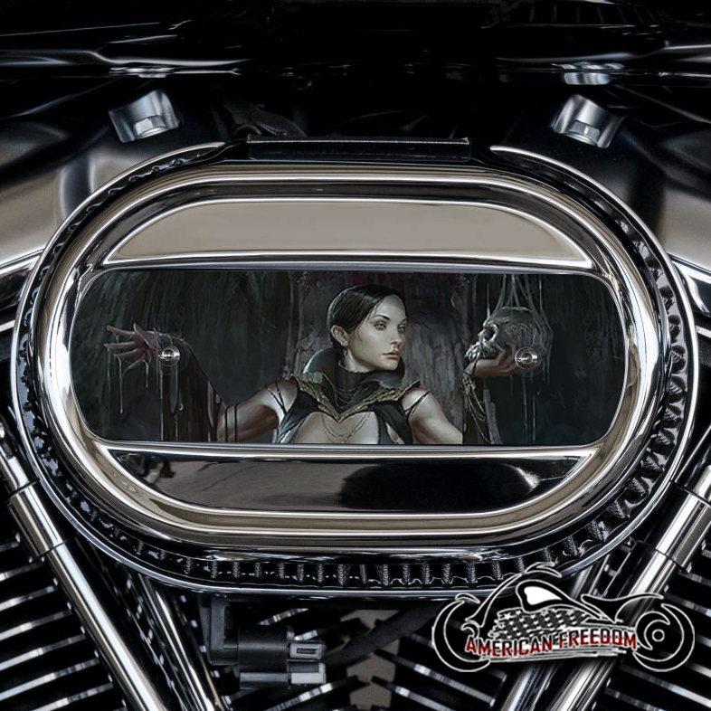 Harley Davidson M8 Ventilator Insert - Demon Woman